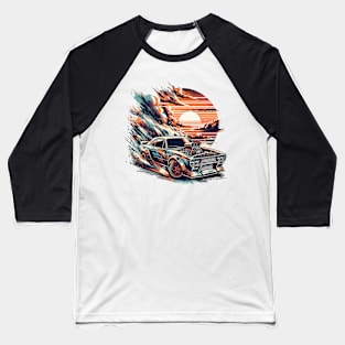 Muscle Car Baseball T-Shirt